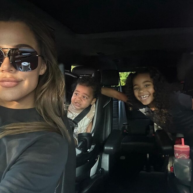 Khloe Kardashian, True Thompson, Tatum Thompson